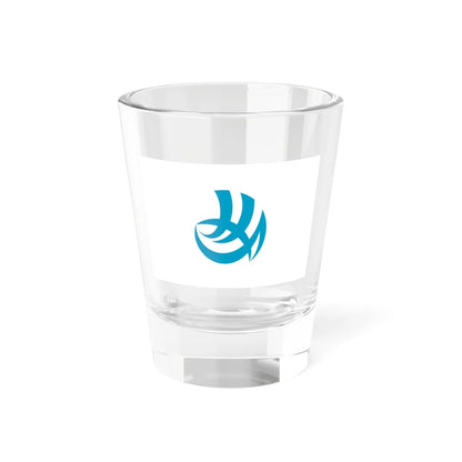 Flag of Shimonoseki Yamaguchi (Japan) Shot Glass 1.5oz 1.5oz - Go Mug Yourself