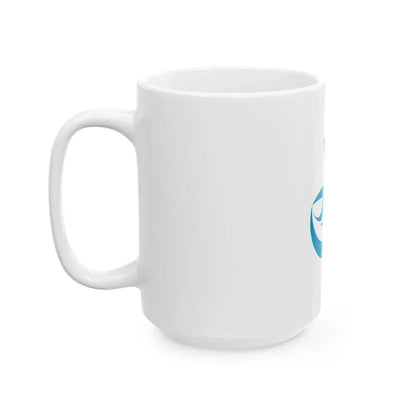 Flag of Shimonoseki Yamaguchi (Japan) White Coffee Mug - Go Mug Yourself