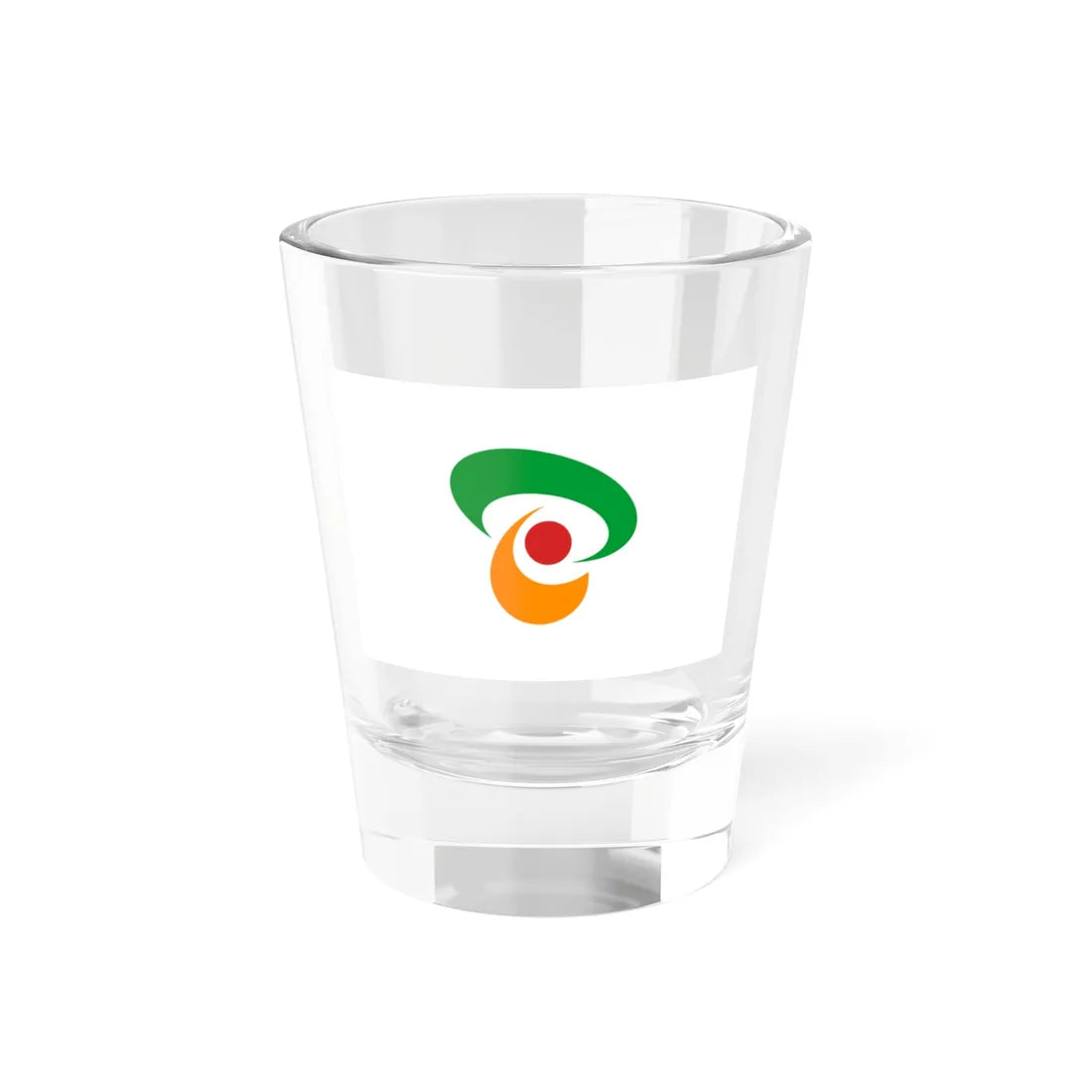 Flag of Shimotsuke Tochigi no text (Japan) Shot Glass 1.5oz 1.5oz - Go Mug Yourself
