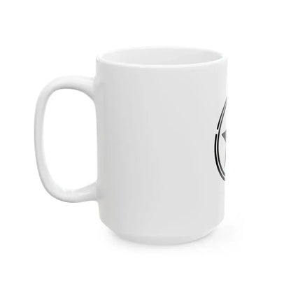 Flag of Shimoyubetsu Hokkaido 1937-1953 (Japan) White Coffee Mug - Go Mug Yourself