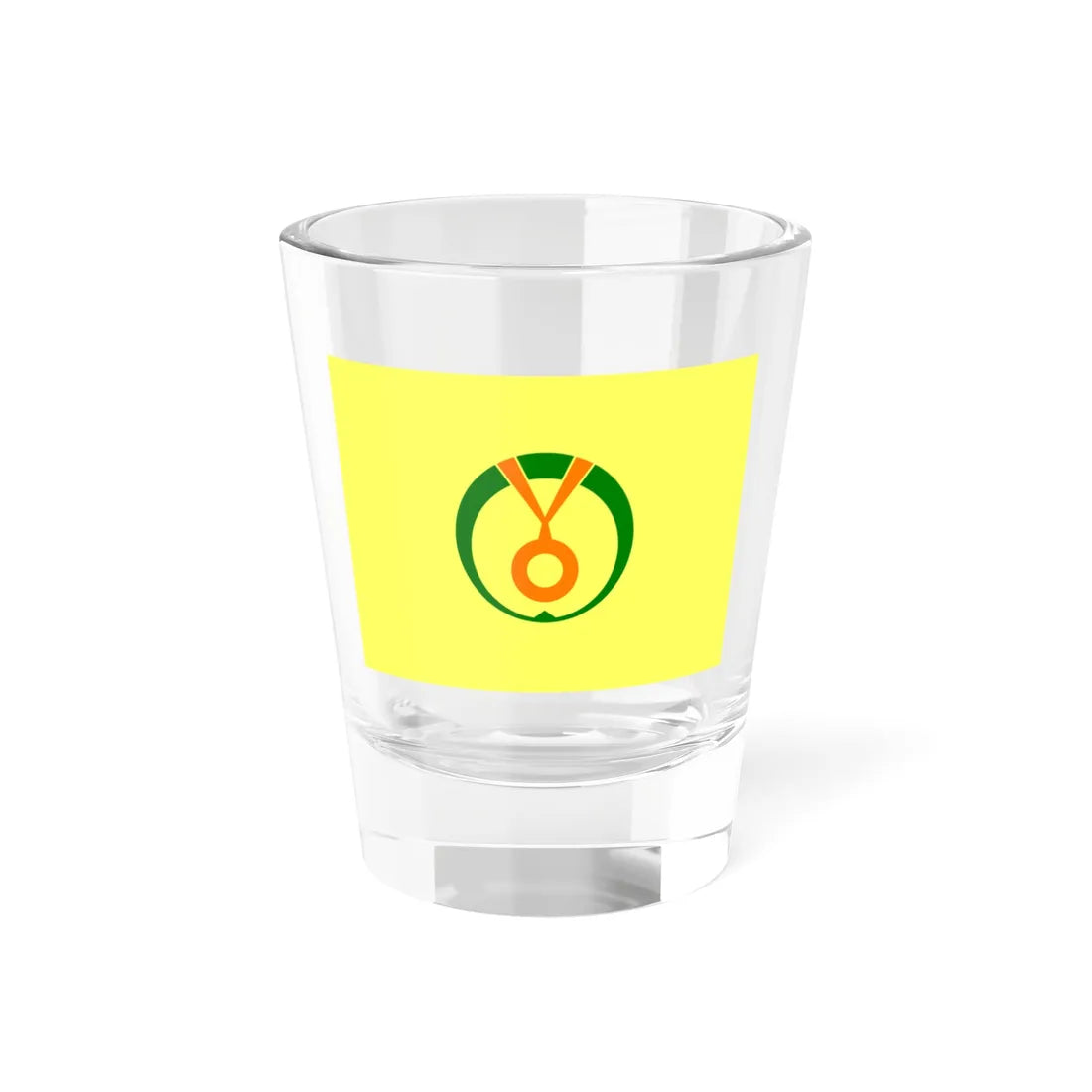 Flag of Shimukappu Hokkaido (Japan) Shot Glass 1.5oz 1.5oz - Go Mug Yourself
