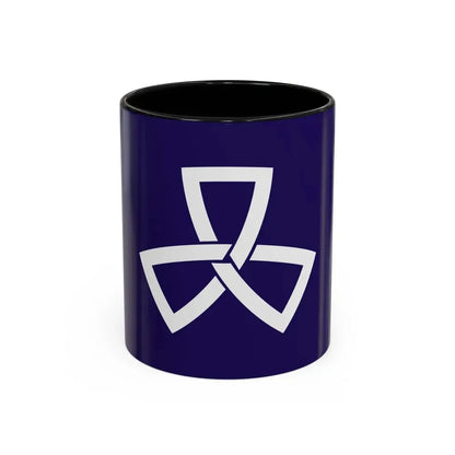 Flag of Shinagawa Tokyo Japan - Accent Coffee Mug 11oz Black - Go Mug Yourself
