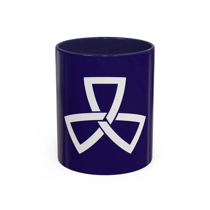 Flag of Shinagawa Tokyo Japan - Accent Coffee Mug 11oz Navy - Go Mug Yourself