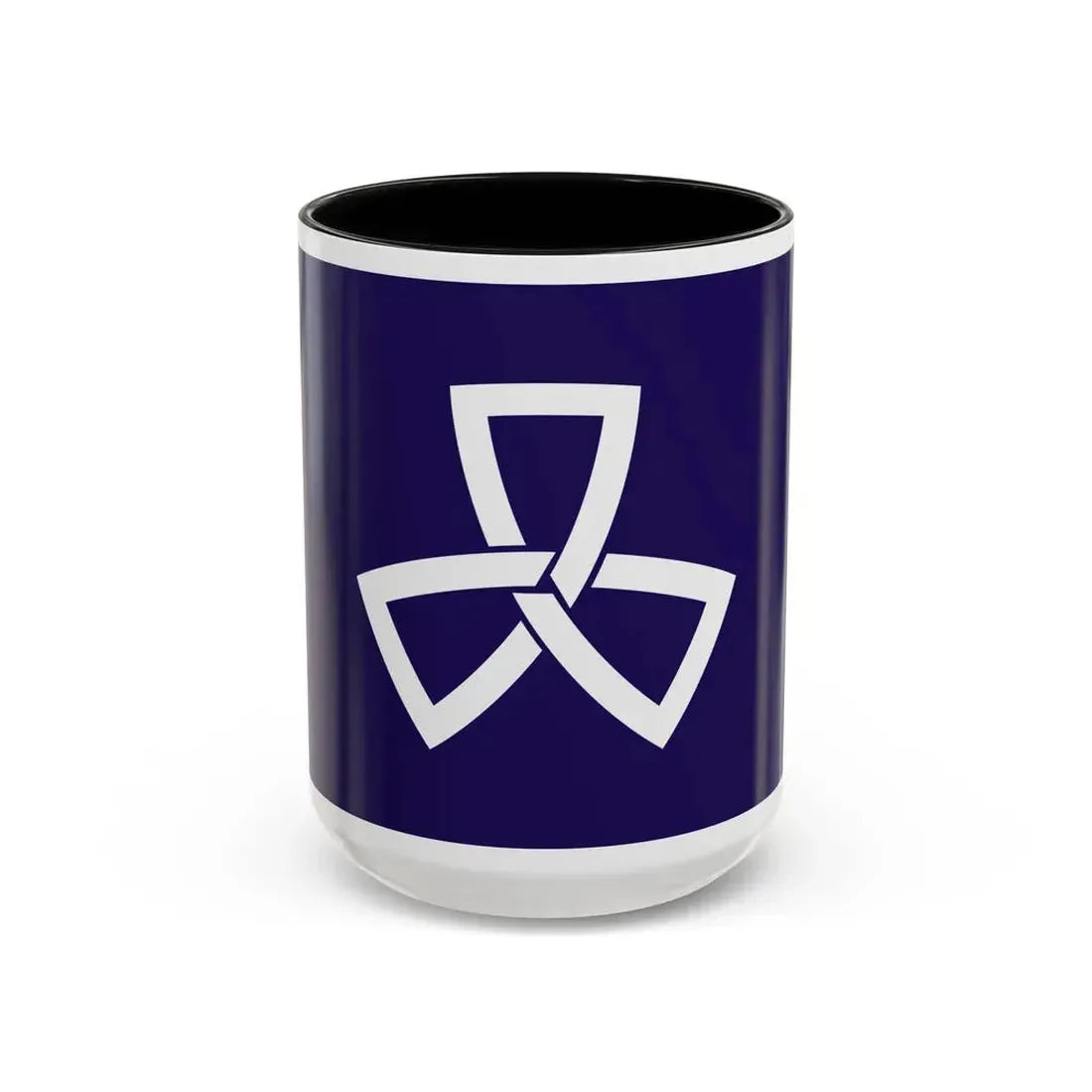 Flag of Shinagawa Tokyo Japan - Accent Coffee Mug 15oz Black - Go Mug Yourself