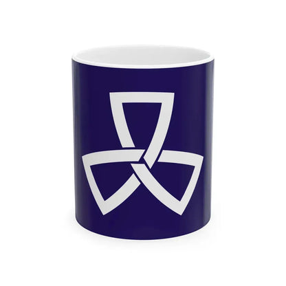 Flag of Shinagawa Tokyo (Japan) White Coffee Mug 11oz - Go Mug Yourself