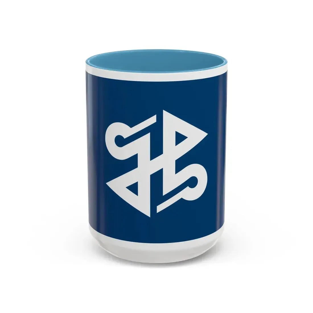 Flag of Shinjuku Tokyo Japan - Accent Coffee Mug 15oz Light Blue - Go Mug Yourself