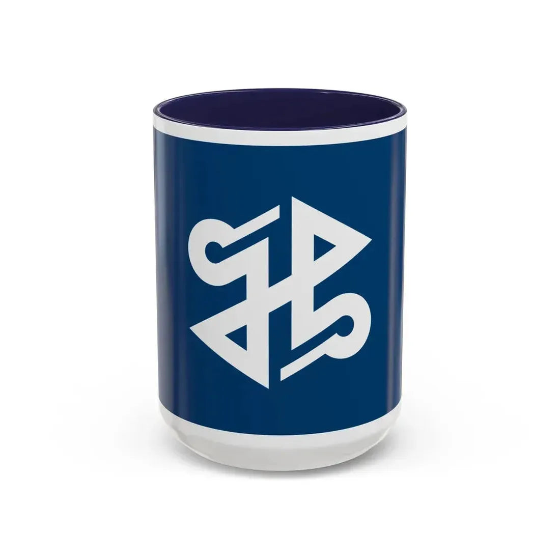 Flag of Shinjuku Tokyo Japan - Accent Coffee Mug 15oz Navy - Go Mug Yourself