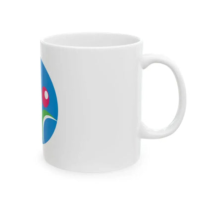 Flag of Shinkamigoto Nagasaki (Japan) White Coffee Mug - Go Mug Yourself