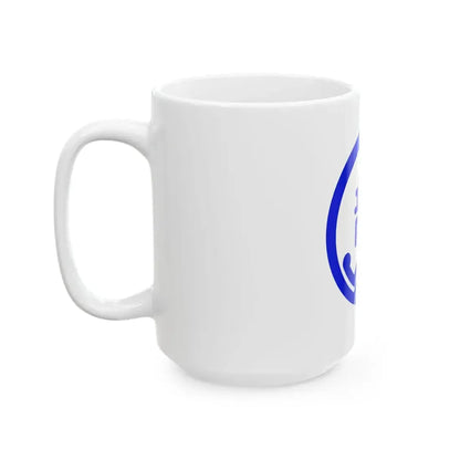 Flag of Shinminato Toyama 1951-2005 (Japan) White Coffee Mug - Go Mug Yourself