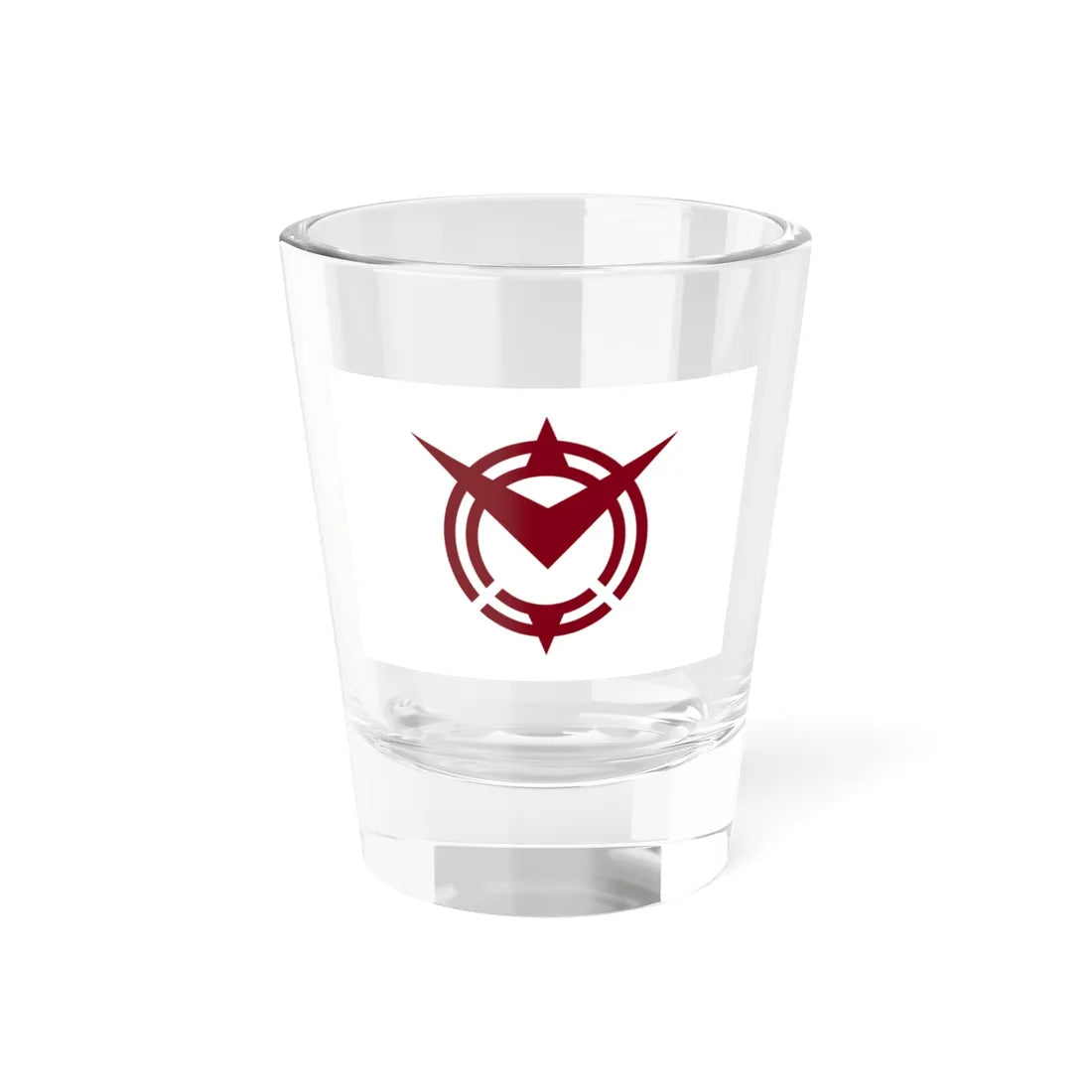 Flag of Shinnanyo Yamaguchi 1958-2003 (Japan) Shot Glass 1.5oz 1.5oz - Go Mug Yourself