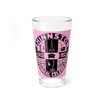 Flag of Shinnston West Virginia 1952 (United States) Pint Glass 16oz 16oz - Go Mug Yourself