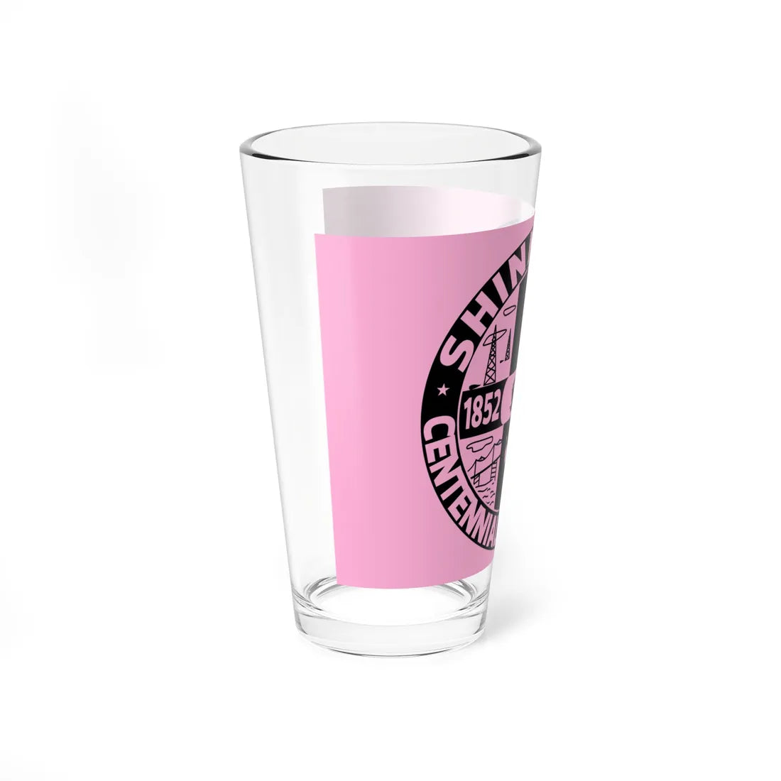 Flag of Shinnston West Virginia 1952 (United States) Pint Glass 16oz - Go Mug Yourself