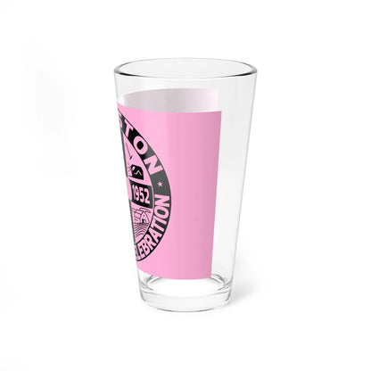 Flag of Shinnston West Virginia 1952 (United States) Pint Glass 16oz - Go Mug Yourself