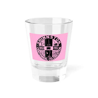 Flag of Shinnston West Virginia 1952 (United States) Shot Glass 1.5oz 1.5oz - Go Mug Yourself