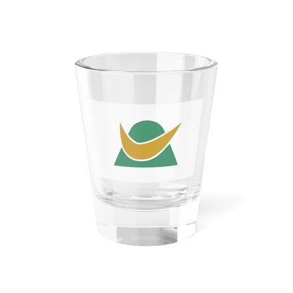Flag of Shinshiro Aichi (Japan) Shot Glass 1.5oz 1.5oz - Go Mug Yourself