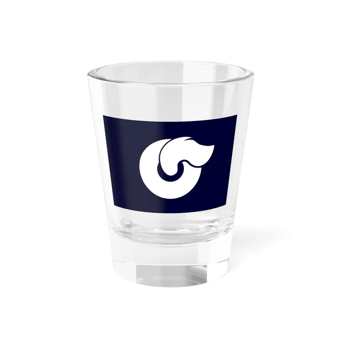 Flag of Shinto Gunma (Japan) Shot Glass 1.5oz 1.5oz - Go Mug Yourself