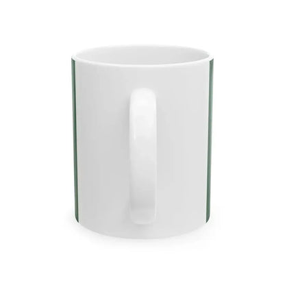 Flag of Shionoe Kagawa 1963-2005 (Japan) White Coffee Mug - Go Mug Yourself