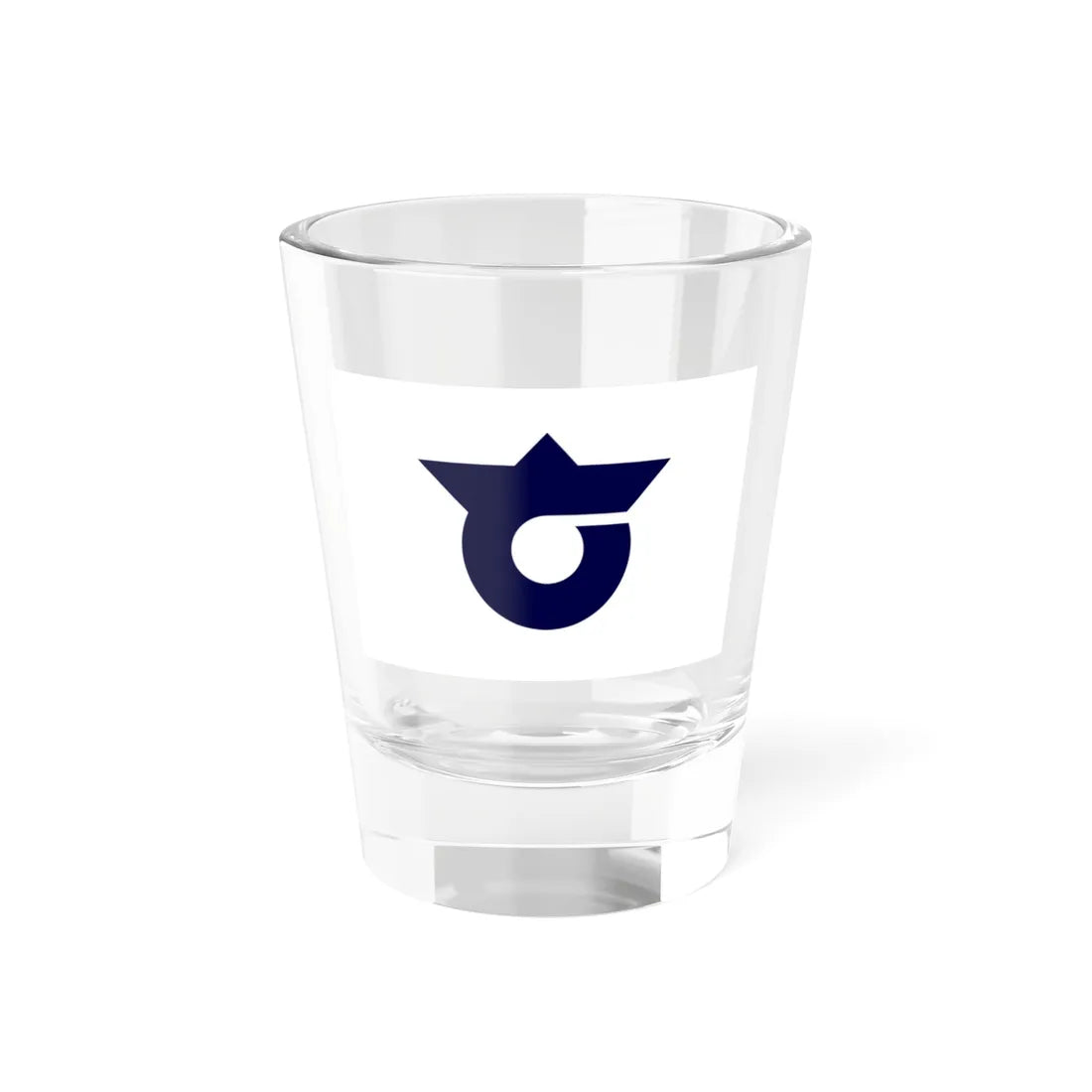 Flag of Shippo Aichi 1971-2010 (Japan) Shot Glass 1.5oz 1.5oz - Go Mug Yourself