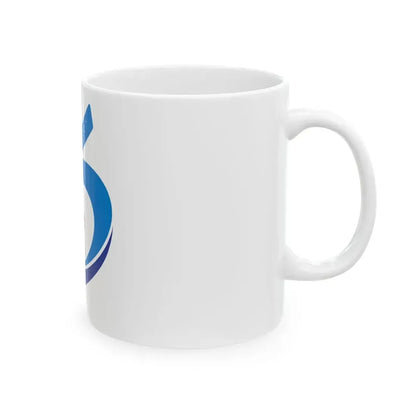 Flag of Shirakawa Fukushima (Japan) White Coffee Mug - Go Mug Yourself