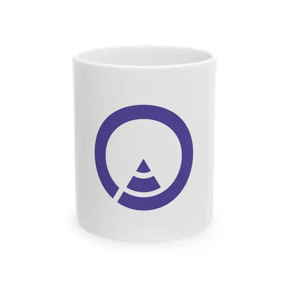 Flag of Shirakawa Gifu village (Japan) White Coffee Mug 11oz - Go Mug Yourself