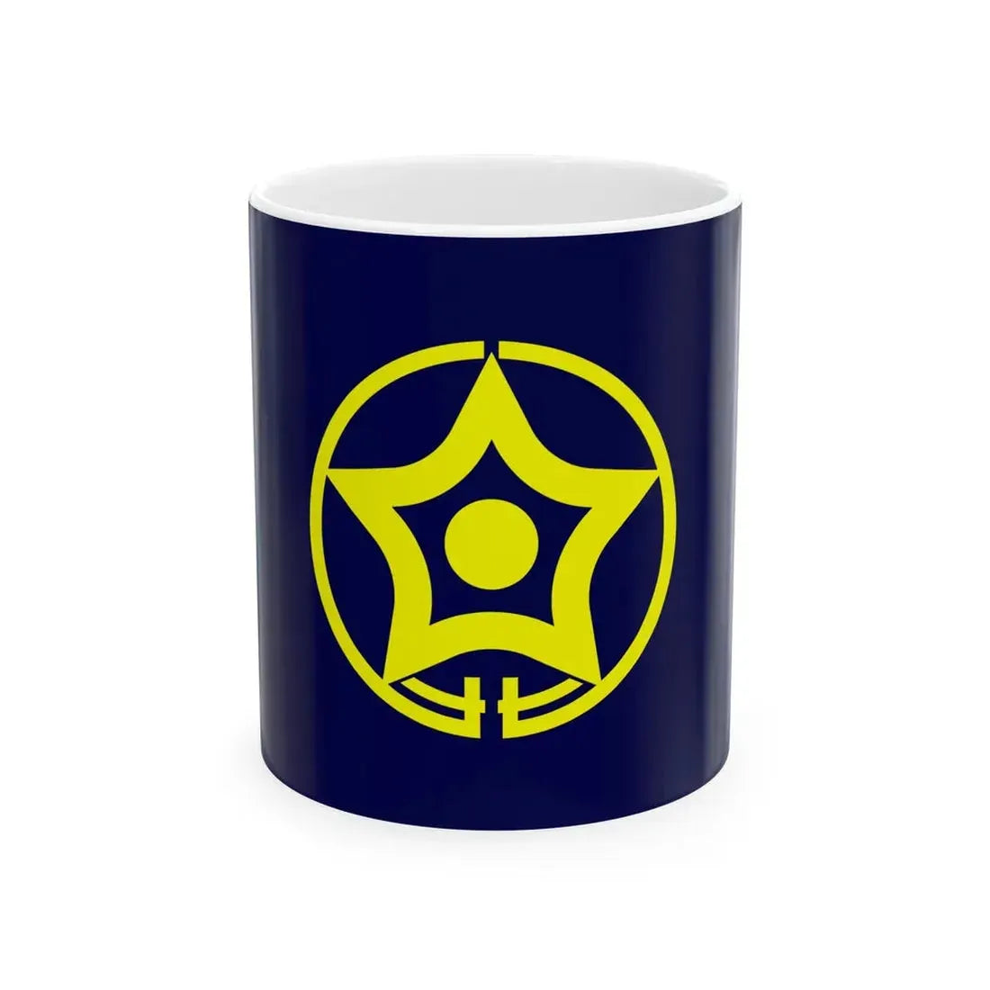 Flag of Shiranuka Hokkaido (Japan) White Coffee Mug 11oz - Go Mug Yourself