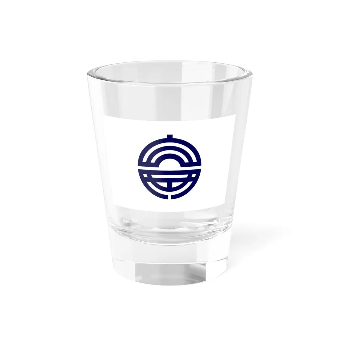 Flag of Shiraoka Saitama (Japan) Shot Glass 1.5oz 1.5oz - Go Mug Yourself