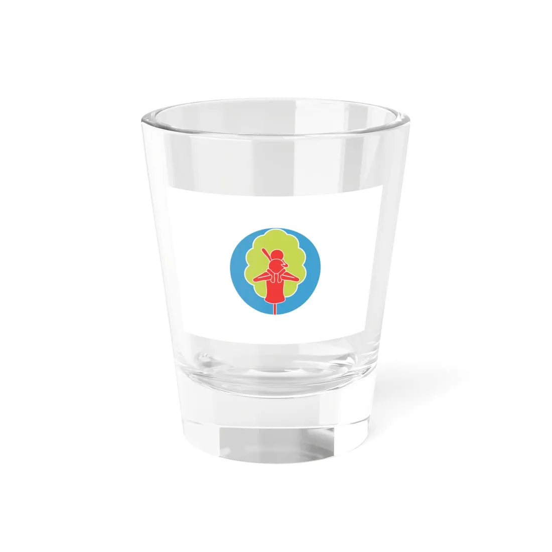 Flag of Shiroishi Ward Sapporo Hokkaido (Japan) Shot Glass 1.5oz 1.5oz - Go Mug Yourself