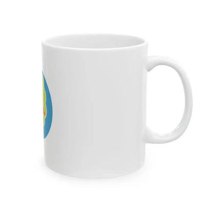 Flag of Shiroishi Ward Sapporo Hokkaido (Japan) White Coffee Mug - Go Mug Yourself