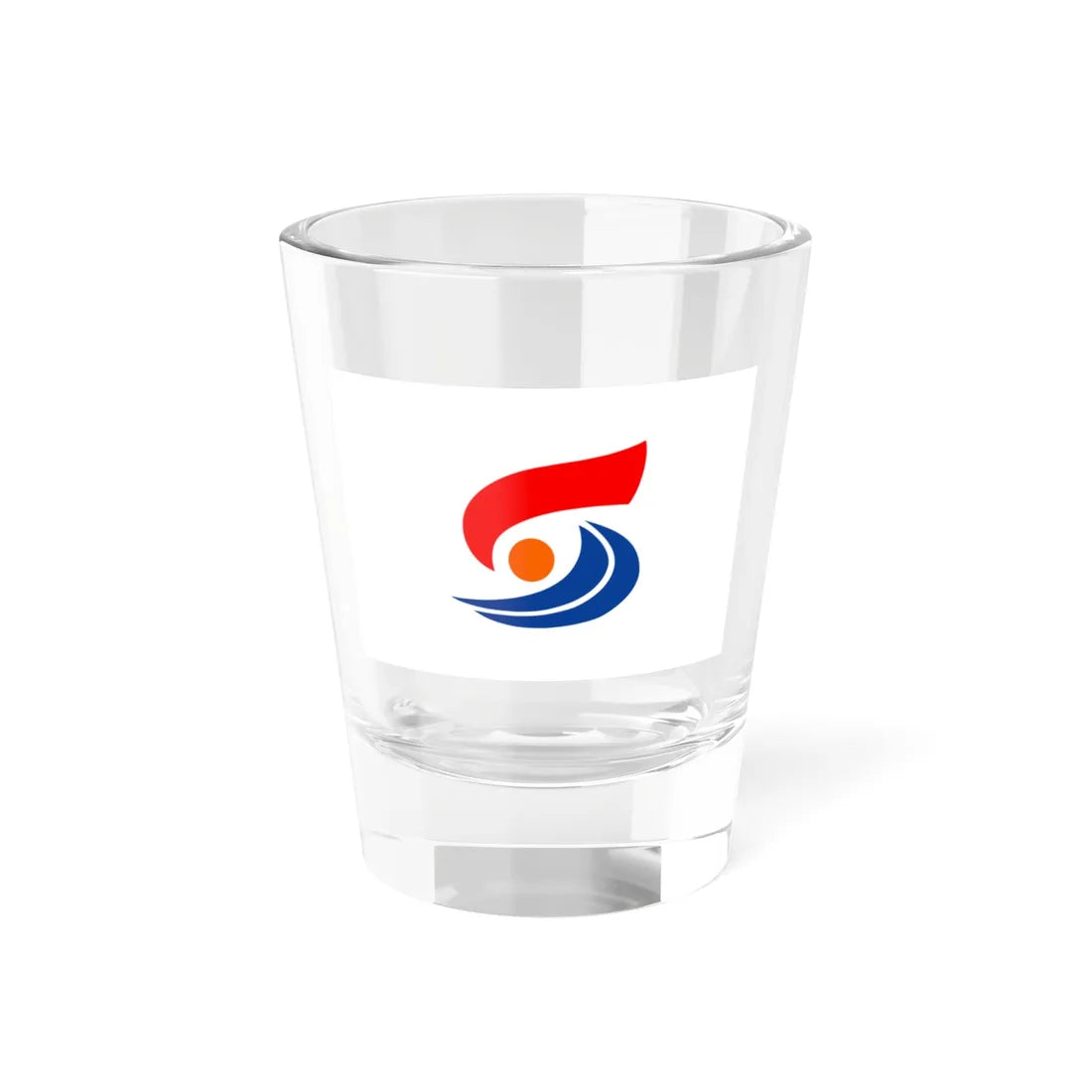 Flag of Shitara Aichi (Japan) Shot Glass 1.5oz 1.5oz - Go Mug Yourself