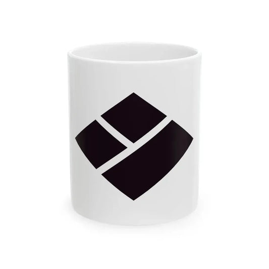 Flag of Shiwa Iwate (Japan) White Coffee Mug 11oz - Go Mug Yourself