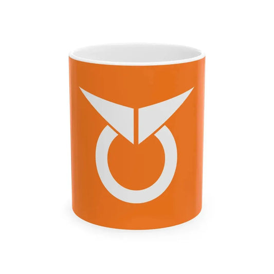 Flag of Shiwahime Miyagi 1963-2005 (Japan) White Coffee Mug 11oz - Go Mug Yourself