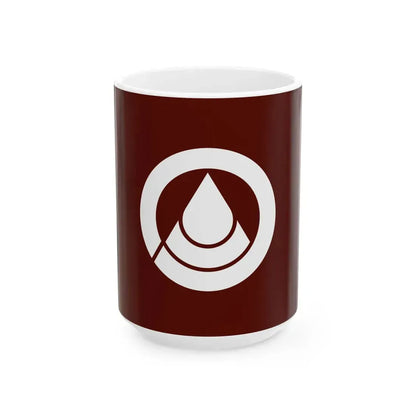Flag of Shizukuishi Iwate (Japan) White Coffee Mug 15oz - Go Mug Yourself