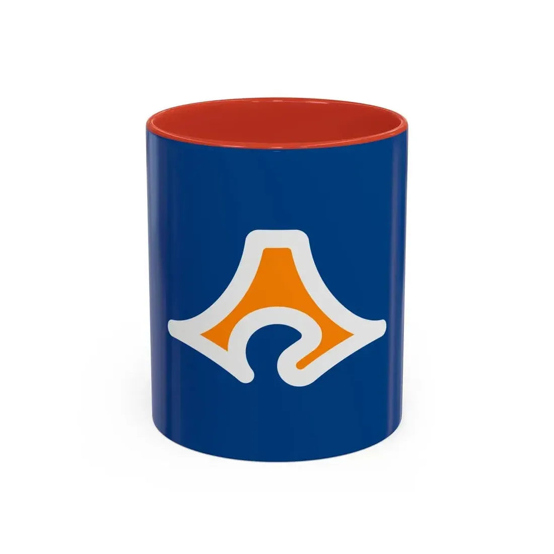Flag of Shizuoka Prefecture Japan - Accent Coffee Mug 11oz Red - Go Mug Yourself