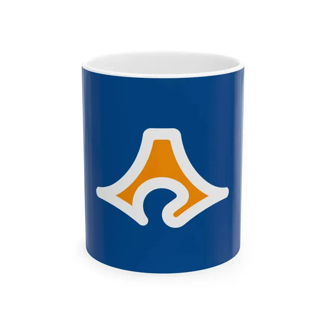 Flag of Shizuoka Prefecture (Japan) White Coffee Mug 11oz - Go Mug Yourself