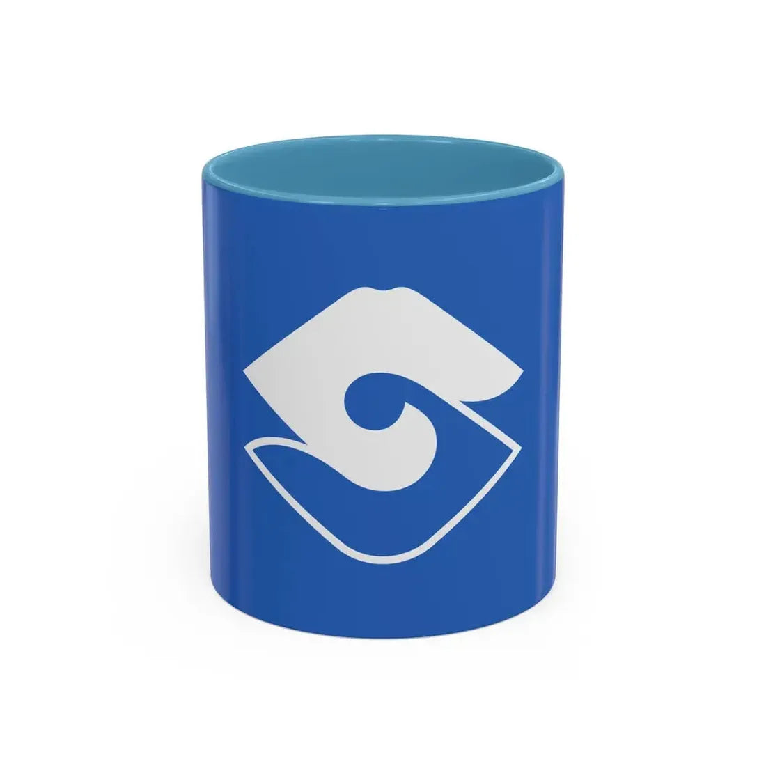 Flag of Shizuoka Shizuoka Japan - Accent Coffee Mug 11oz Light Blue - Go Mug Yourself