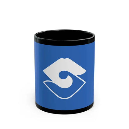 Flag of Shizuoka Shizuoka Japan - Black Coffee Mug 11oz - Go Mug Yourself