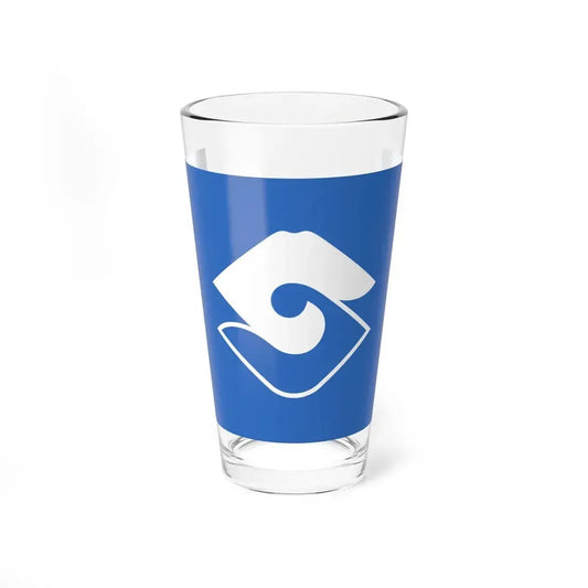 Flag of Shizuoka Shizuoka Japan - Pint Glass 16oz 16oz - Go Mug Yourself