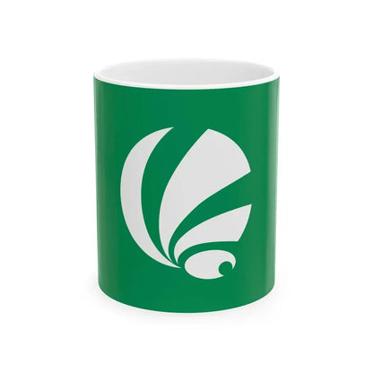 Flag of Shodoshima Kagawa (Japan) White Coffee Mug 11oz - Go Mug Yourself