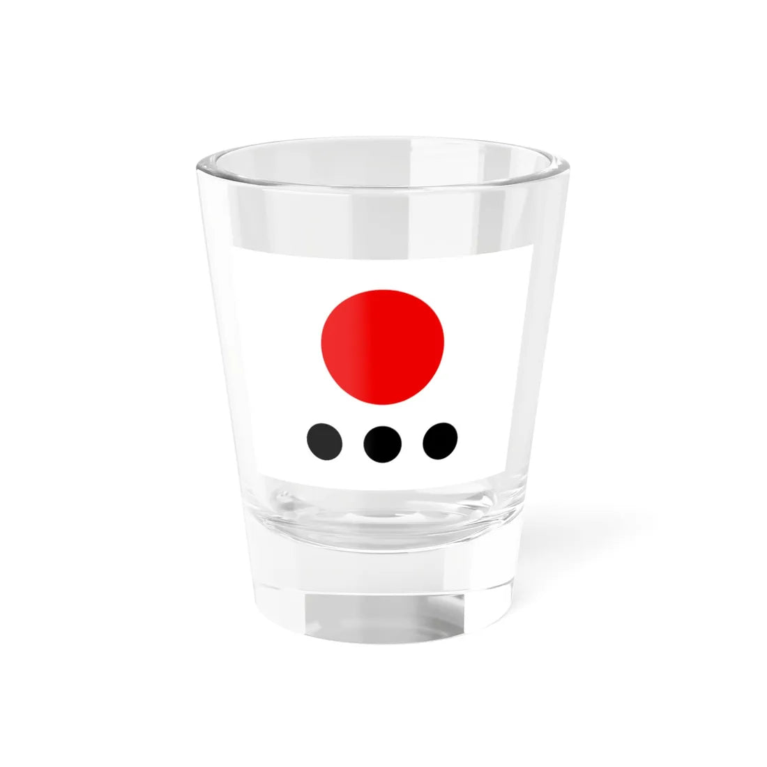 Flag of Shonai Domain (Japan) Shot Glass 1.5oz 1.5oz - Go Mug Yourself