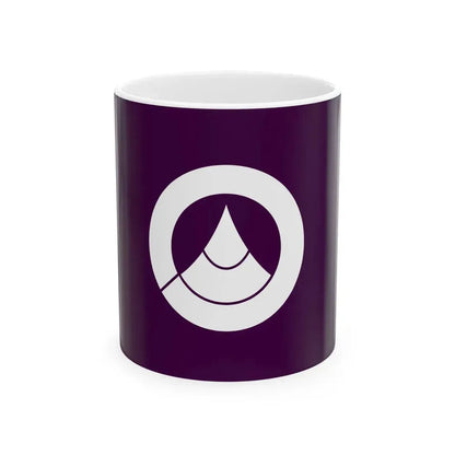 Flag of Showa Yamanashi (Japan) White Coffee Mug 11oz - Go Mug Yourself