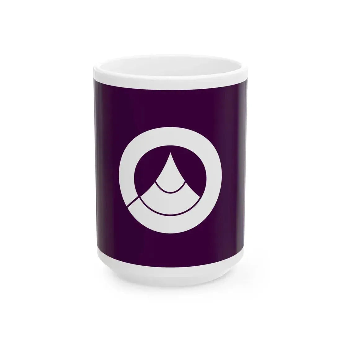 Flag of Showa Yamanashi (Japan) White Coffee Mug 15oz - Go Mug Yourself