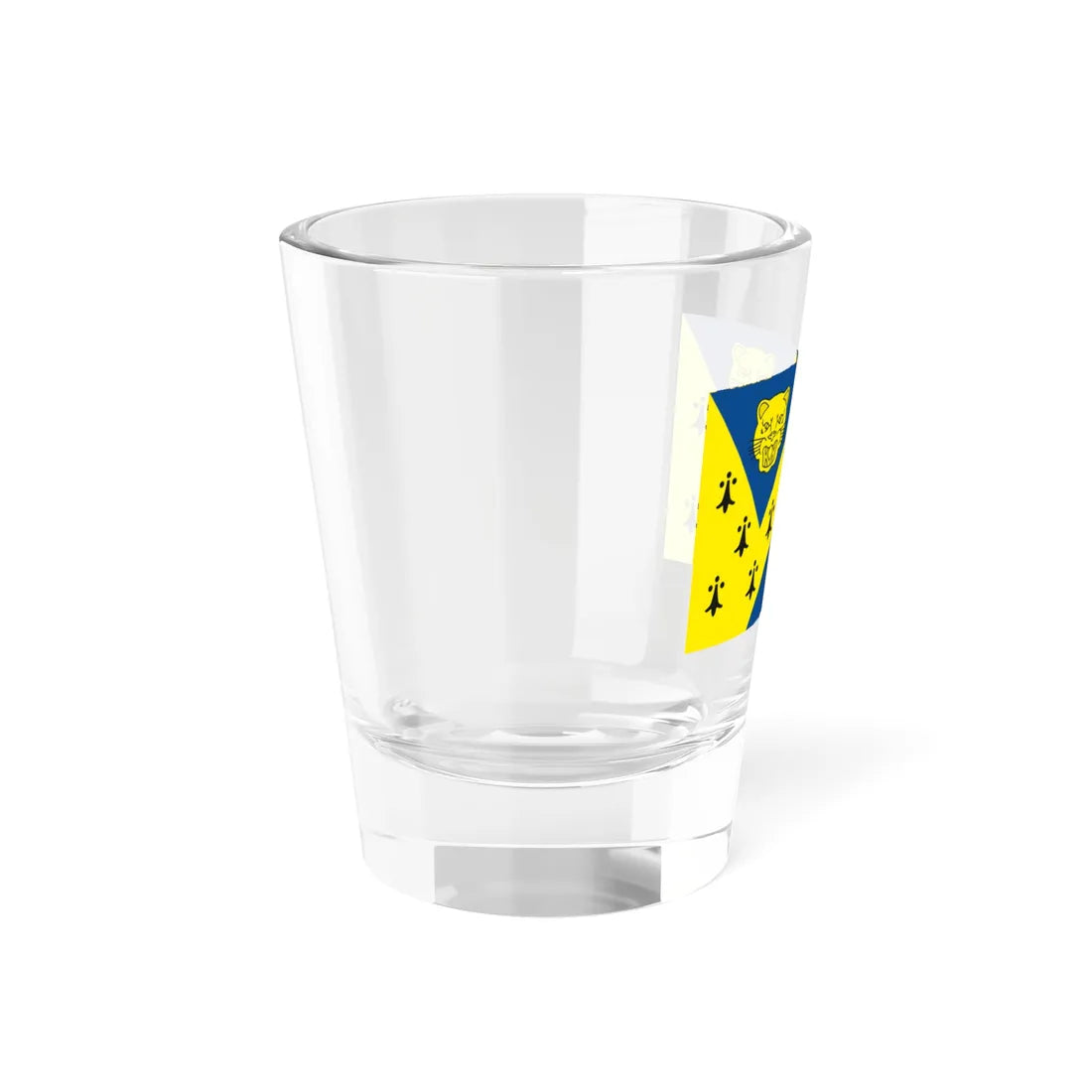 Flag of Shropshire (England) Shot Glass 1.5oz - Go Mug Yourself