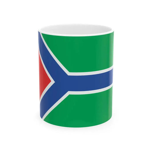 Flag of Shuakhevi Municipality (Georgia) White Coffee Mug 11oz - Go Mug Yourself