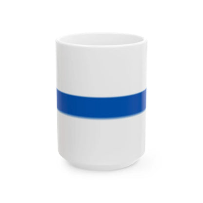 Flag of Shumsk (Ukraine) White Coffee Mug 15oz - Go Mug Yourself
