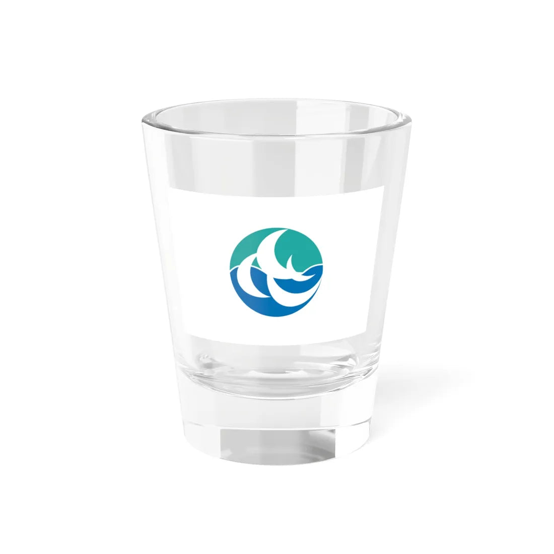 Flag of Shunan Yamaguchi (Japan) Shot Glass 1.5oz 1.5oz - Go Mug Yourself
