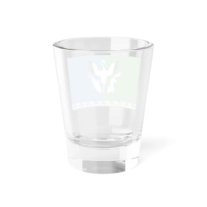 Flag of Shuryshkarsky rayon Yamal Nenetsia (Russia) Shot Glass 1.5oz - Go Mug Yourself
