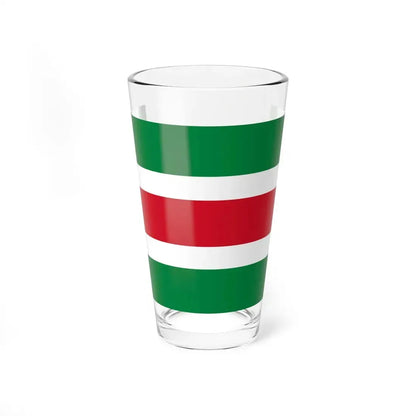 Flag of Shushufindi (Ecuador) Pint Glass 16oz 16oz - Go Mug Yourself