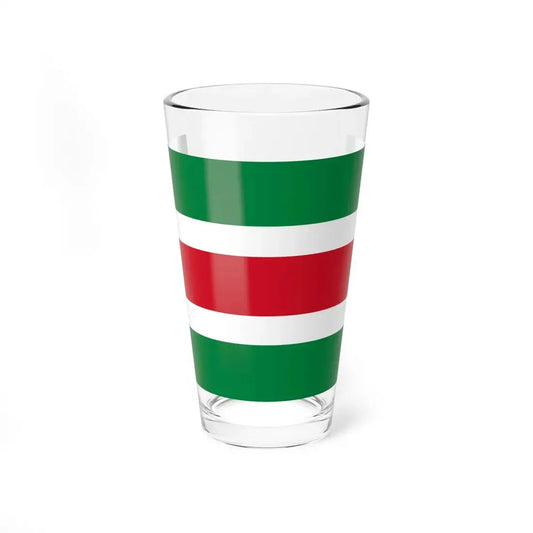 Flag of Shushufindi (Ecuador) Pint Glass 16oz 16oz - Go Mug Yourself
