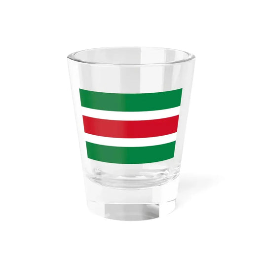 Flag of Shushufindi (Ecuador) Shot Glass 1.5oz 1.5oz - Go Mug Yourself