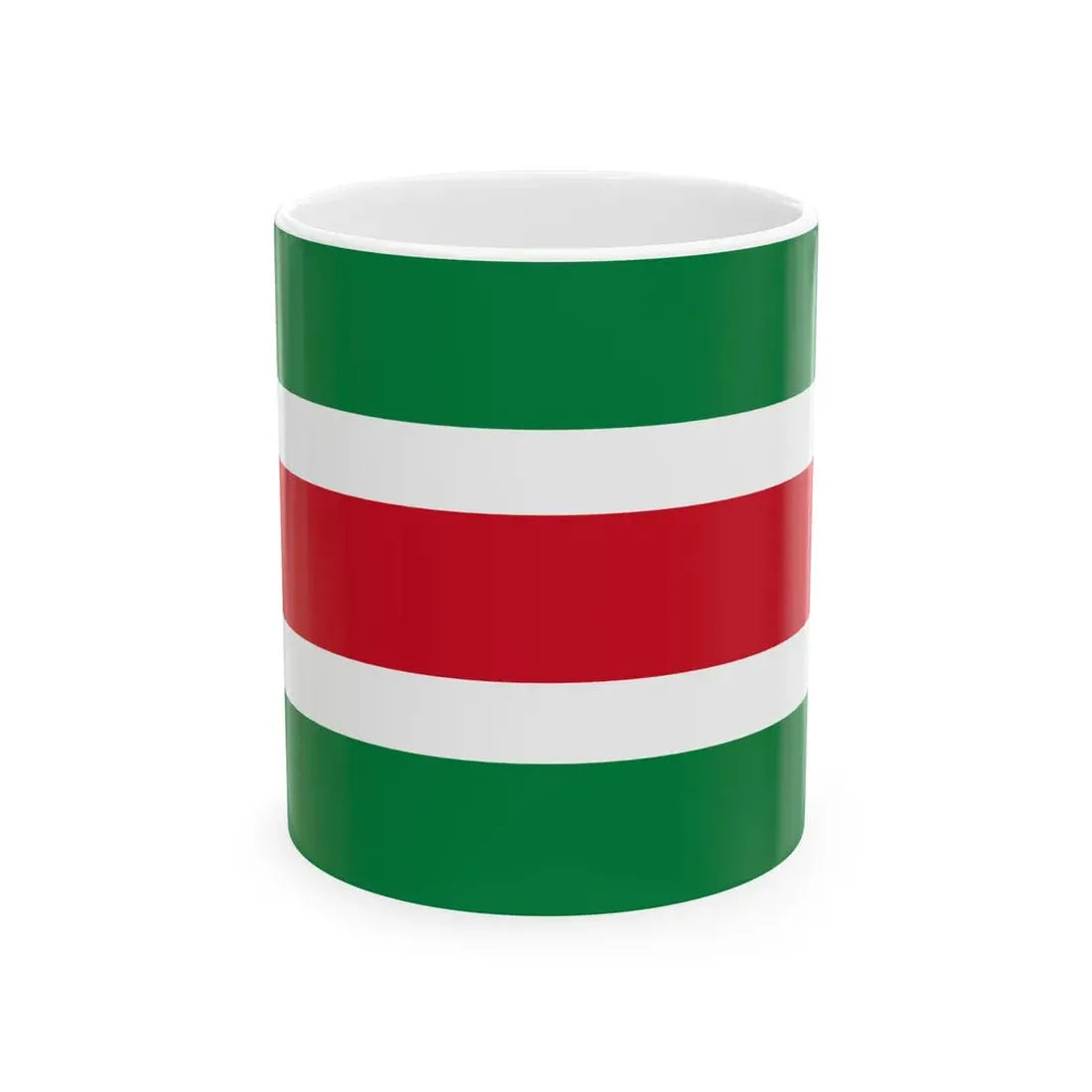 Flag of Shushufindi (Ecuador) White Coffee Mug 11oz - Go Mug Yourself